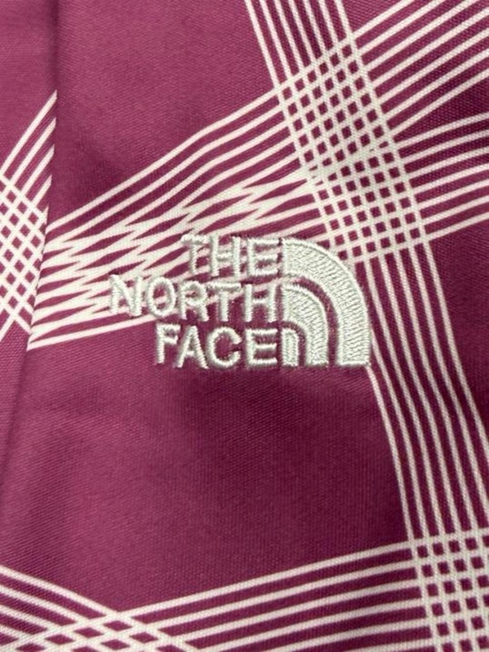 The North Face TNF Apex Hooded Zipped Striped Jacket Pink Sz Small - Picture 7 of 8
